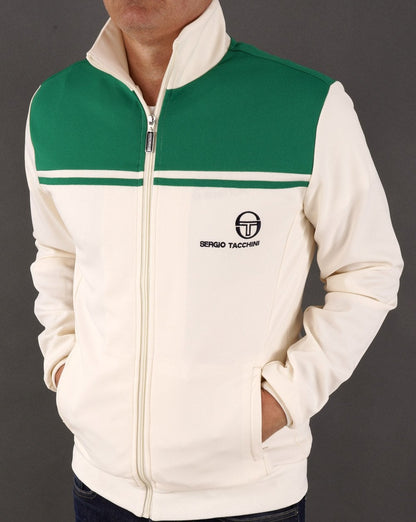 Sergio Tacchini New Young Line Track Top Gardenia/Green