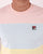 Fila Vintage Pastel Block T Shirt Pink/Sky/Yellow