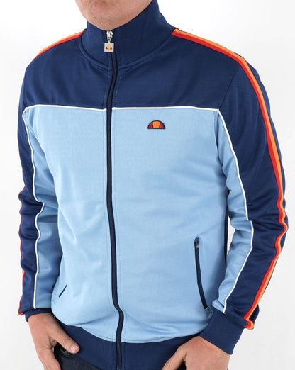 Ellesse Libra Track Top Sky Blue/Navy