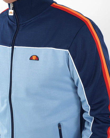 Ellesse Libra Track Top Sky Blue/Navy
