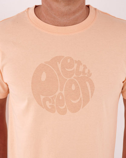 Pretty Green Logo T-shirt Light Orange