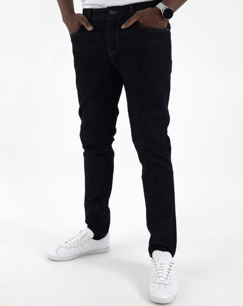 Pretty Green Castlefield slim Fit Jeans Rinse Wash