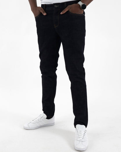 Pretty Green Castlefield slim Fit Jeans Rinse Wash