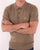 Gabicci Vintage Jackson Knitted Polo Elmwood