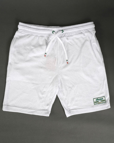 Ellesse Diavola Towelling Shorts White