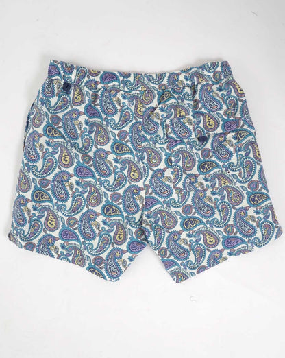 Pretty Green Campbell Paisley Swim Shorts Multi