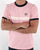 Sergio Tacchini Supermac T Shirt Pink/Navy