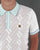 Gabicci Vintage Dafoe Knit Polo White