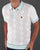 Gabicci Vintage Dafoe Knit Polo White