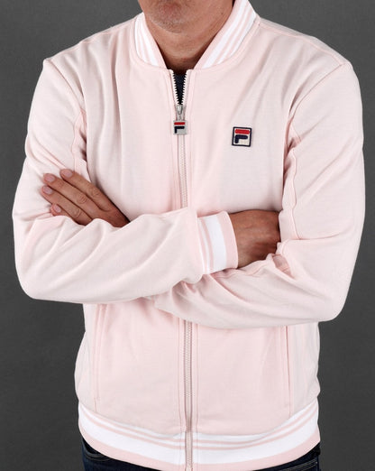 Fila Vintage Settanta 2 Track Top Pink/White
