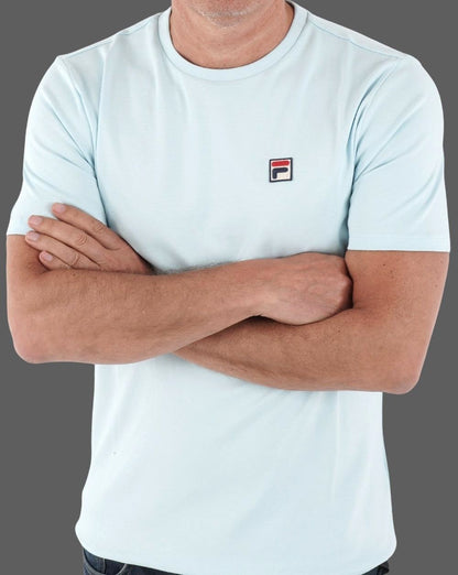 Fila Vintage Sunny T Shirt Clear Sky