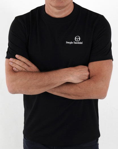 Sergio Tacchini Felton T Shirt Black
