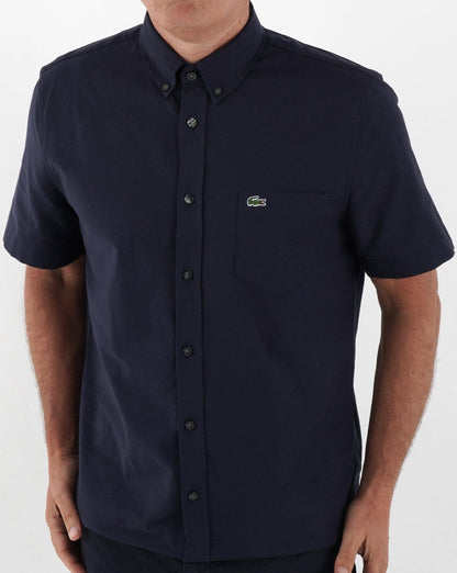 Lacoste Short Sleeve Shirt Navy
