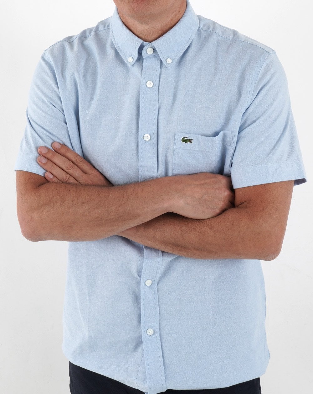 Lacoste Short Sleeve Shirt Sky Blue