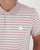 Pretty Green Stripe Polo Shirt Pink