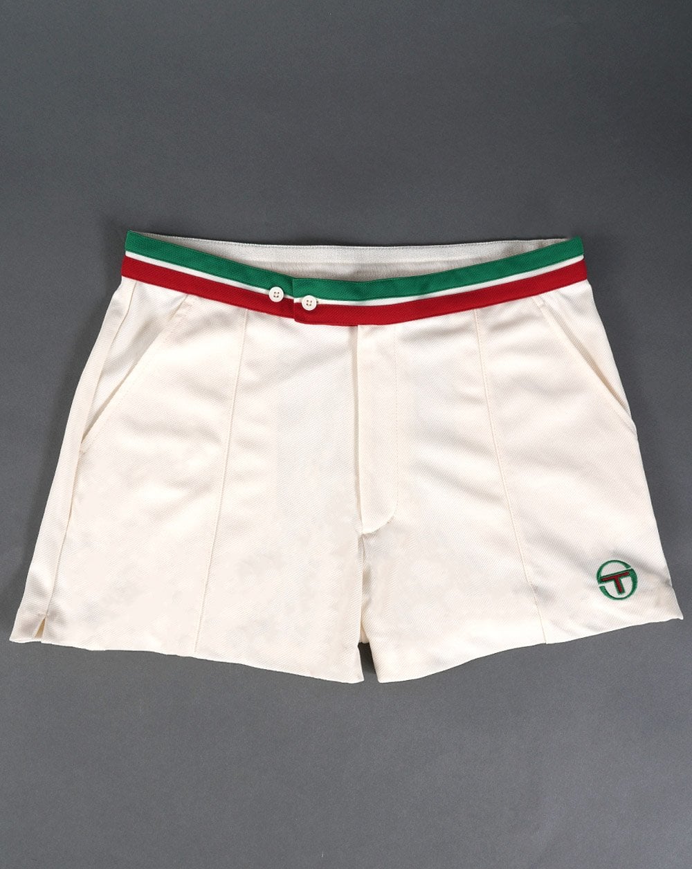 Sergio Tacchini Jimmy Tennis Shorts Gardenia
