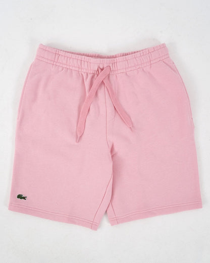 Lacoste Rear Pocket Fleece Shorts Pink