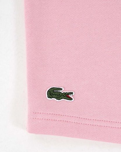 Lacoste Rear Pocket Fleece Shorts Pink