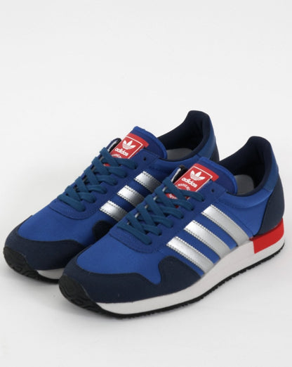 Adidas USA 84 Trainers Royal/Silver/Navy