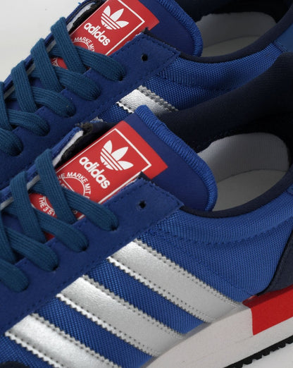 Adidas USA 84 Trainers Royal/Silver/Navy