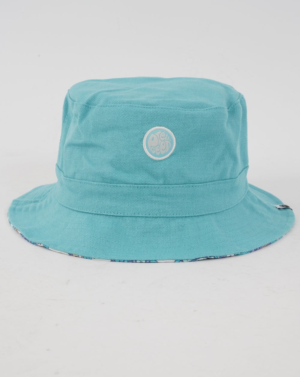 Pretty Green Campbell Reversible Cricket Hat Paisley Teal