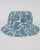Pretty Green Campbell Reversible Cricket Hat Paisley Teal