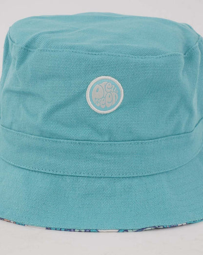 Pretty Green Campbell Reversible Cricket Hat Paisley Teal