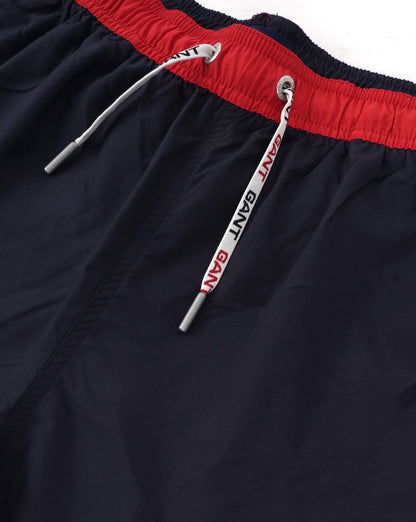 Gant Retro Shield Swim Shorts Navy