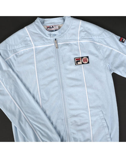 Fila Vintage Terrinda Mk3 Pro Badge Track Top Sky Blue