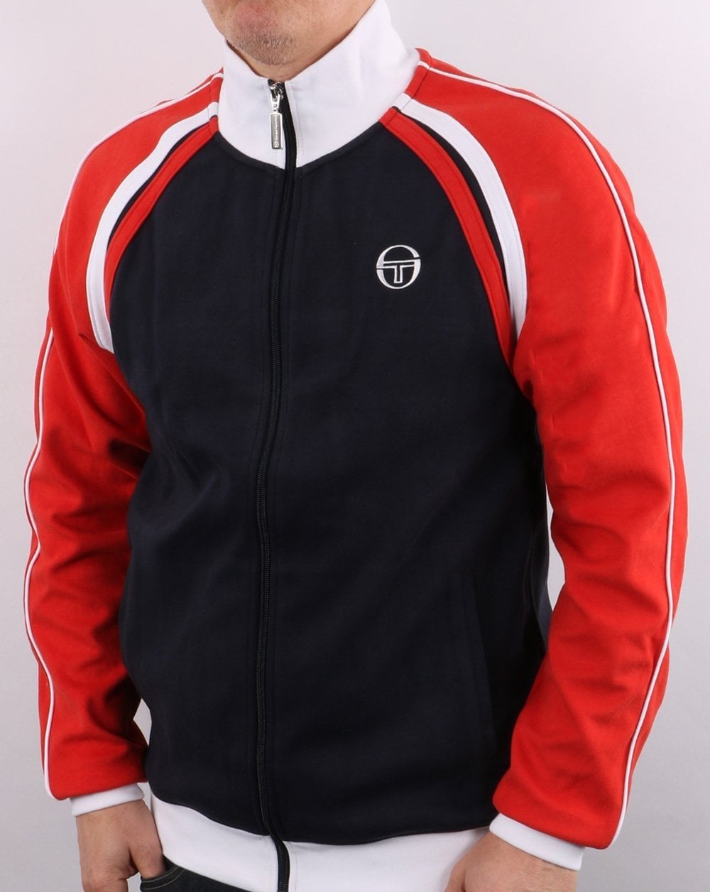 Sergio Tacchini Ghibli Track Top Navy/Red/White