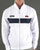 Ellesse 5 Stripe Track Top White/Navy