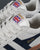 Gola Equipe Suede Trainer Off White/Navy/gum