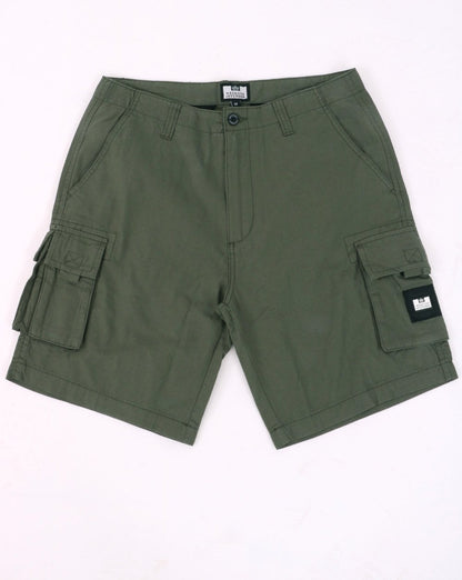 Weekend Offender Mascia Cargo Shorts Dark Green