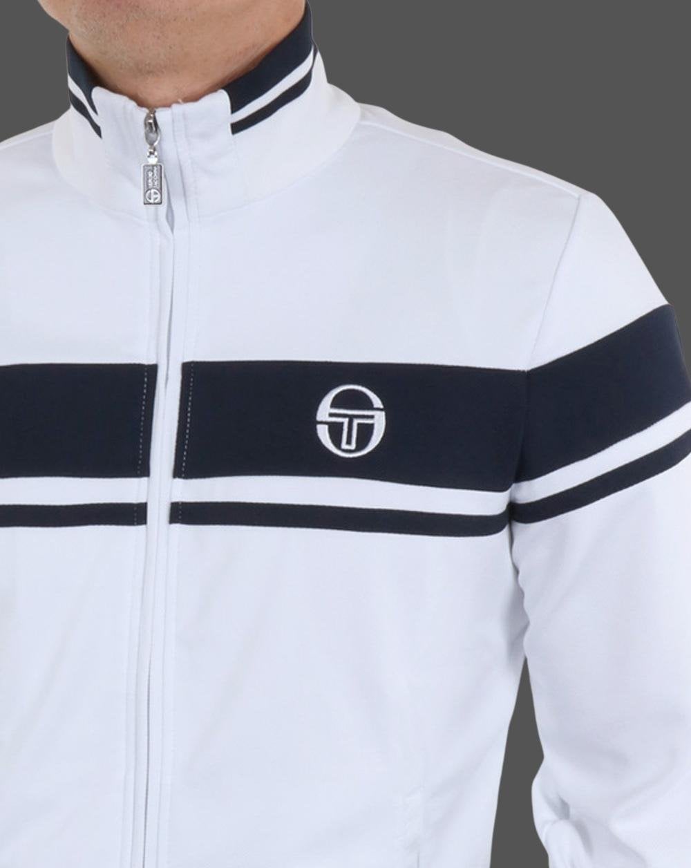 Sergio Tacchini Masters Track Top White/Navy