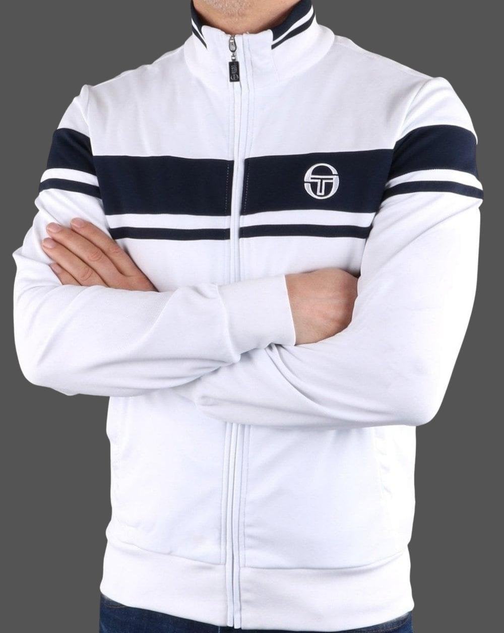 Sergio Tacchini Masters Track Top White/Navy