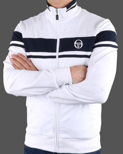 Sergio Tacchini Masters Track Top White/Navy