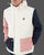 Lyle & Scott Colour Block Hooded Jacket Off White