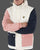 Lyle & Scott Colour Block Hooded Jacket Off White