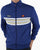 Ellesse 5 Stripe Track Top Royal White/Yellow
