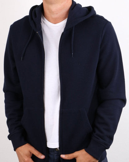 Benetton Full Zip Hoody Navy