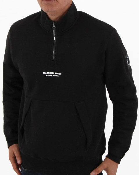 Marshall Artist Siren Half Zip Sweatshirt Black