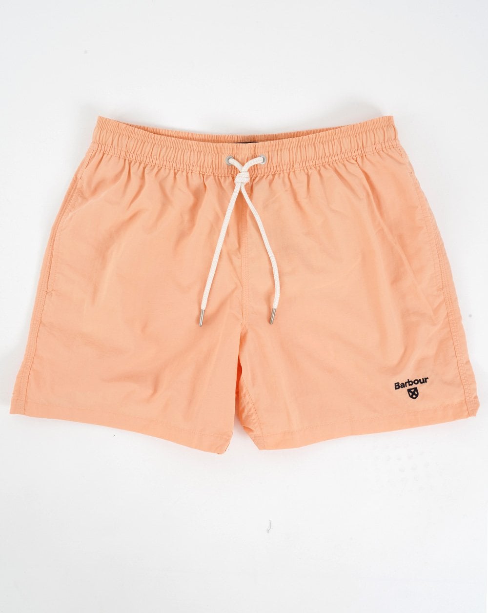 Barbour Logo Swim Shorts Coral Sands