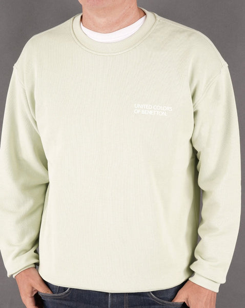 Benetton Logo Sweatshirt Mint