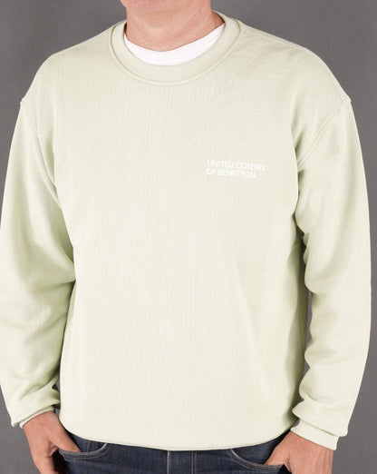 Benetton Logo Sweatshirt Mint