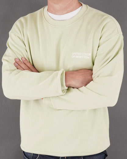Benetton Logo Sweatshirt Mint