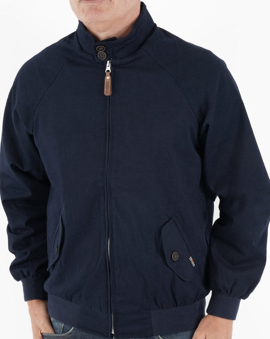 Trojan Harrington Jacket Navy
