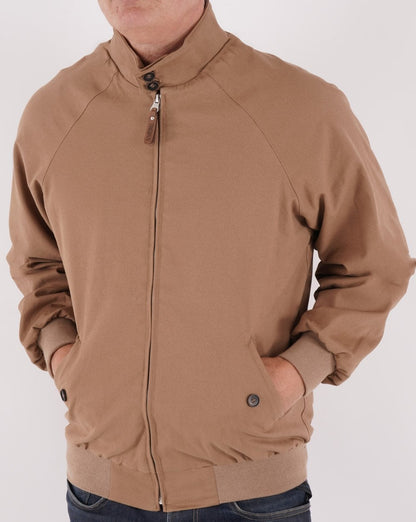 Trojan Harrington Jacket Camel