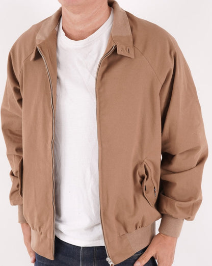Trojan Harrington Jacket Camel