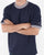 Gant Contrast Stripe Detail T-shirt Navy