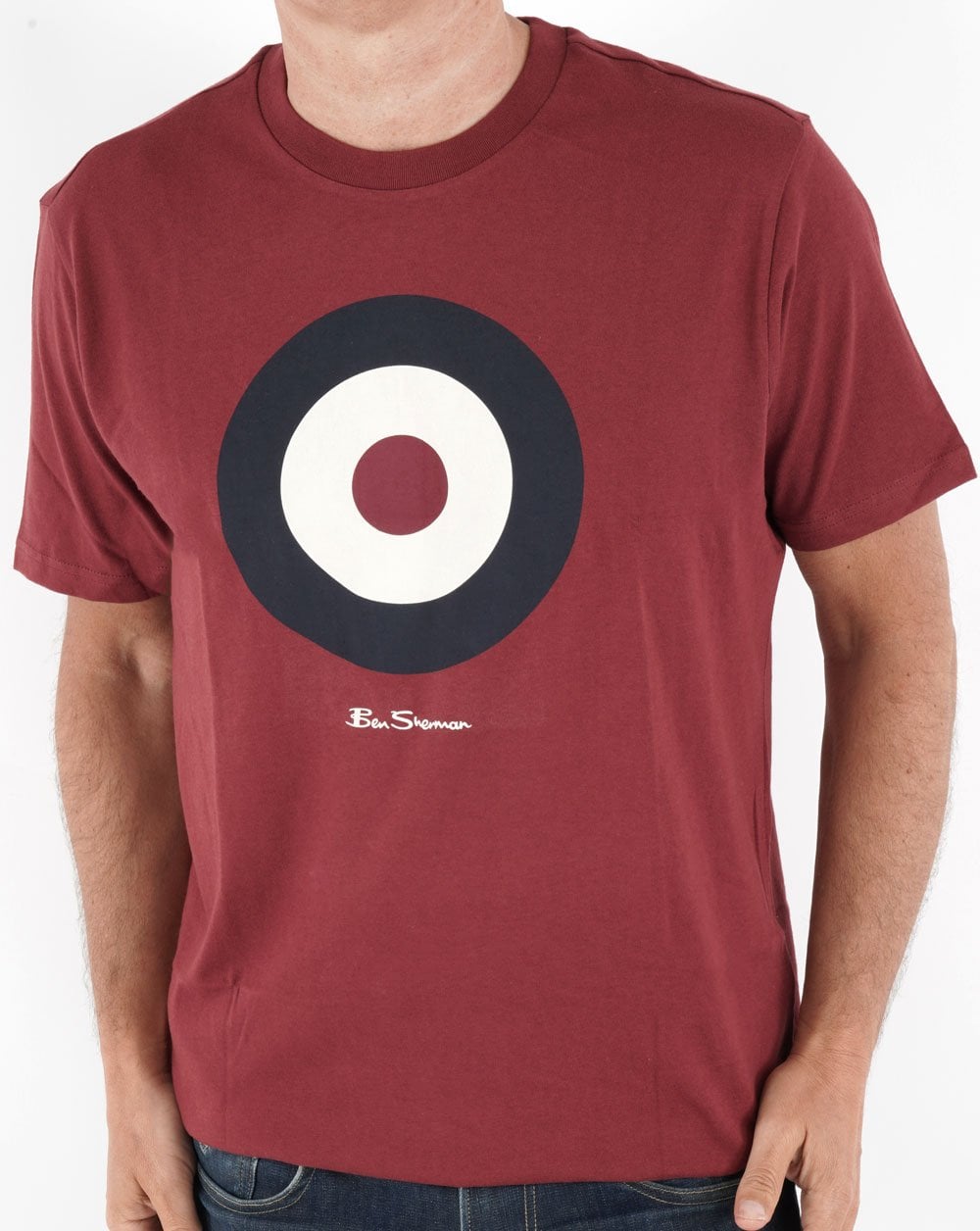 Ben Sherman Target T-shirt Claret